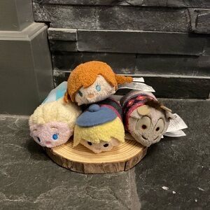 Disney Tsum Tsum Plush Collection - Blue, Orange, Yellow, Brown
